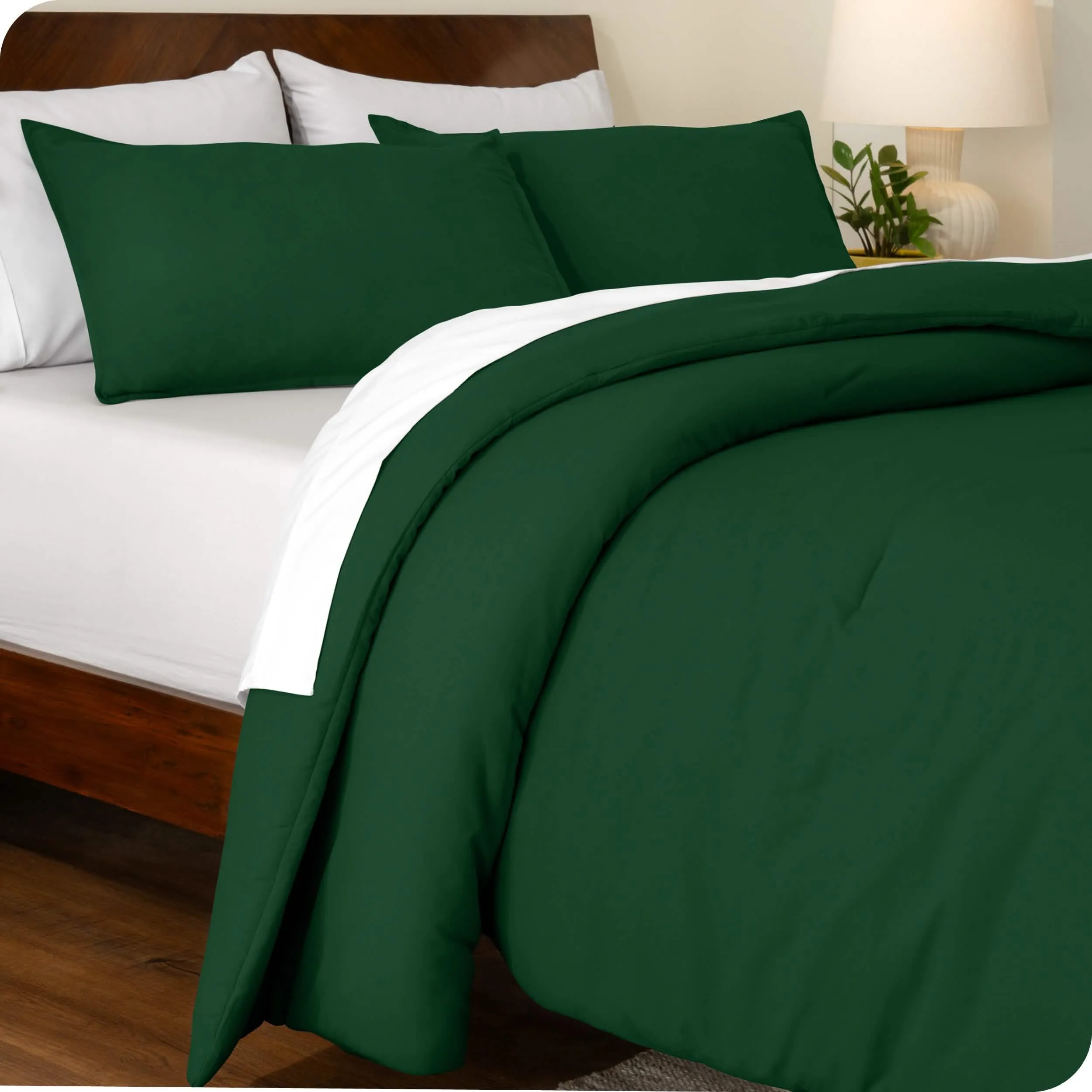 Down Alternative Track Stitch Comforter Set