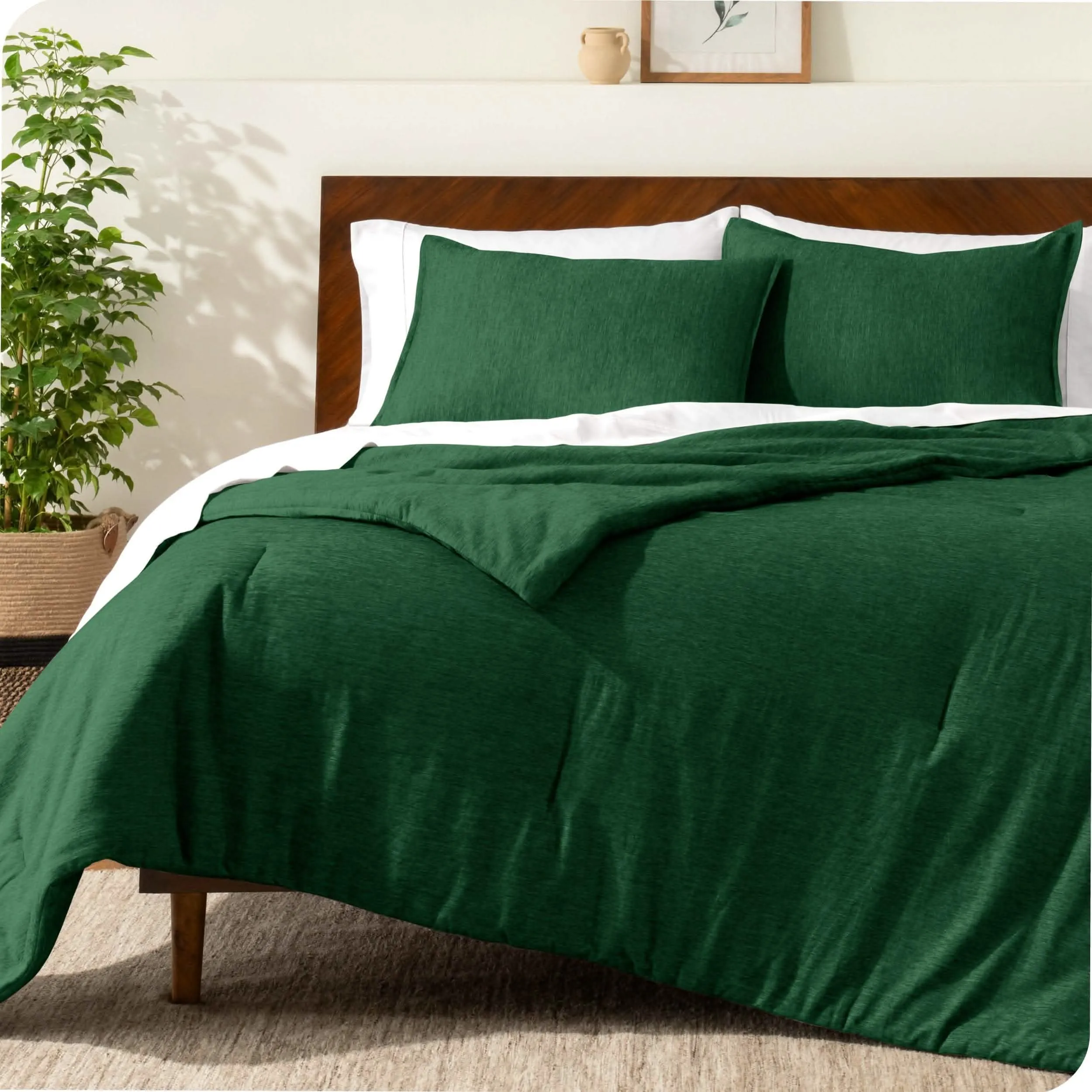 Down Alternative Track Stitch Comforter Set