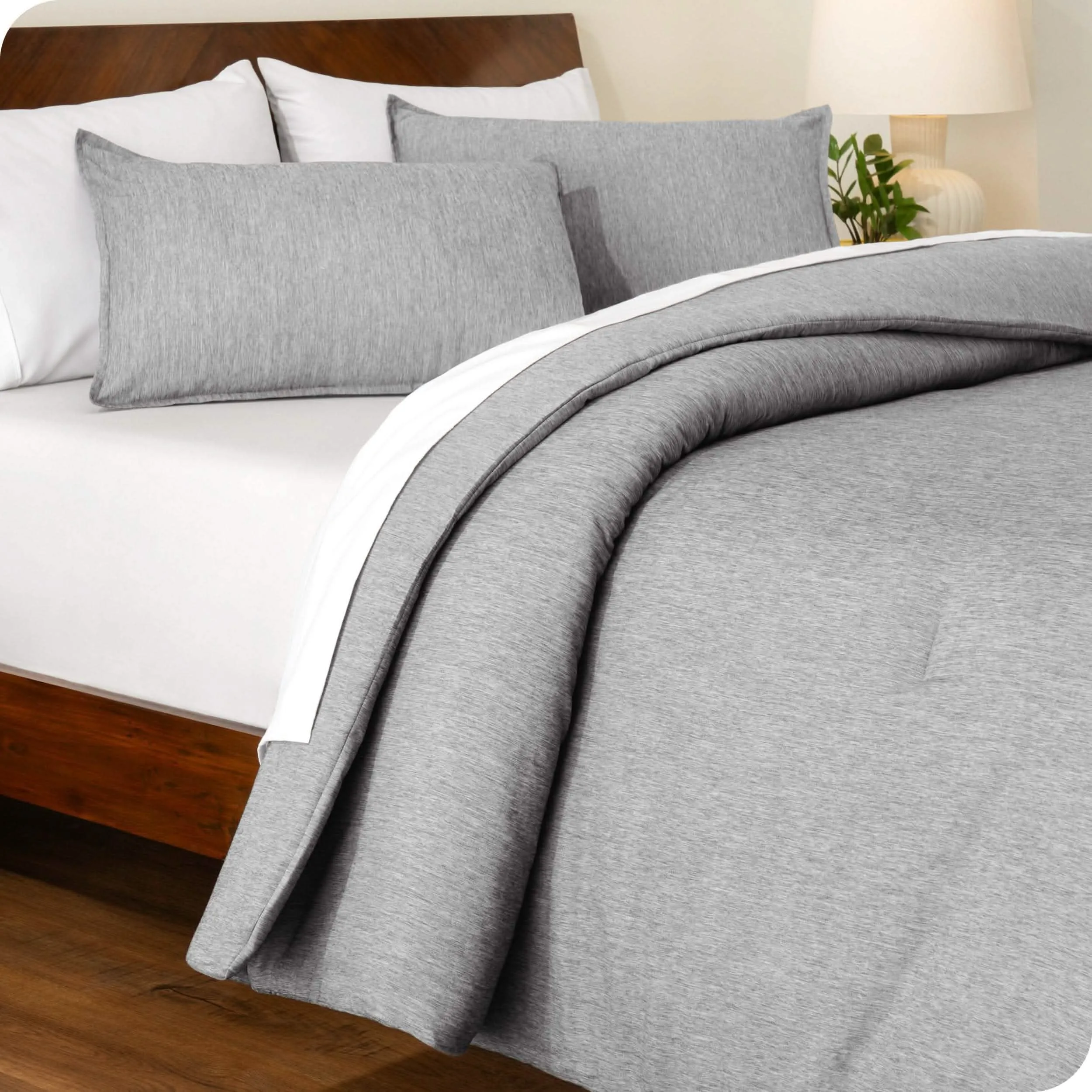 Down Alternative Track Stitch Comforter Set