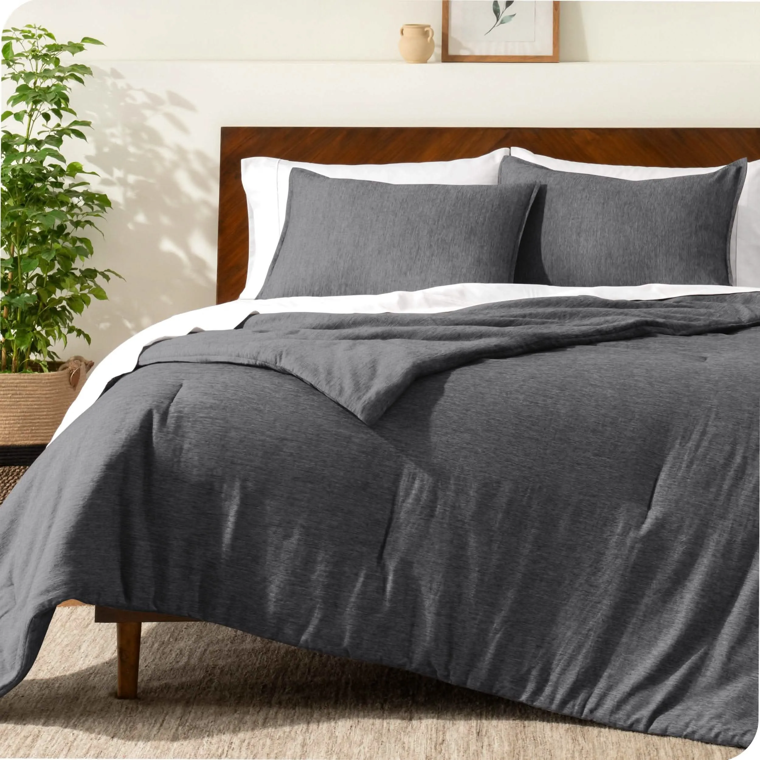 Down Alternative Track Stitch Comforter Set