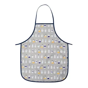 Easy Wipe Kids Apron – Bathing Bear