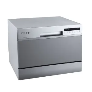 Edgestar DWP62SV 22" Wide 6 Place Setting Countertop Dishwasher in White