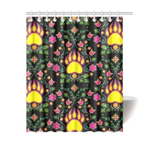 Floral Bearpaw Shower Curtain 60"x72"