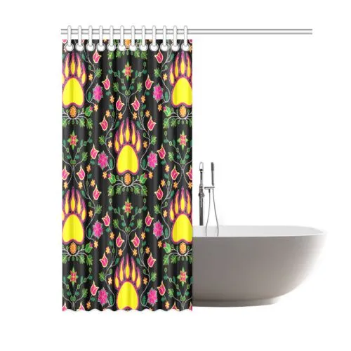 Floral Bearpaw Shower Curtain 60"x72"