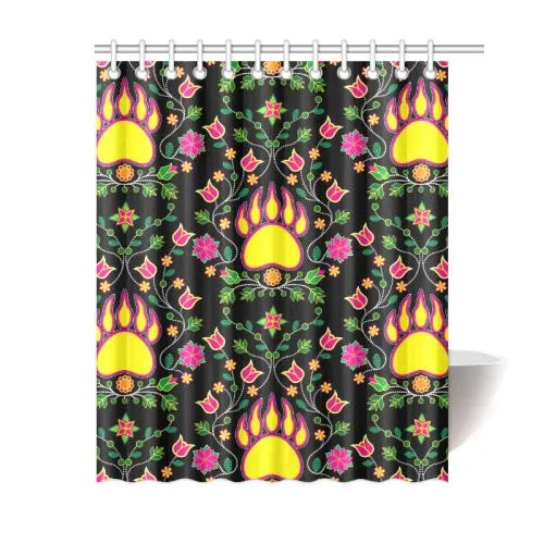 Floral Bearpaw Shower Curtain 60"x72"