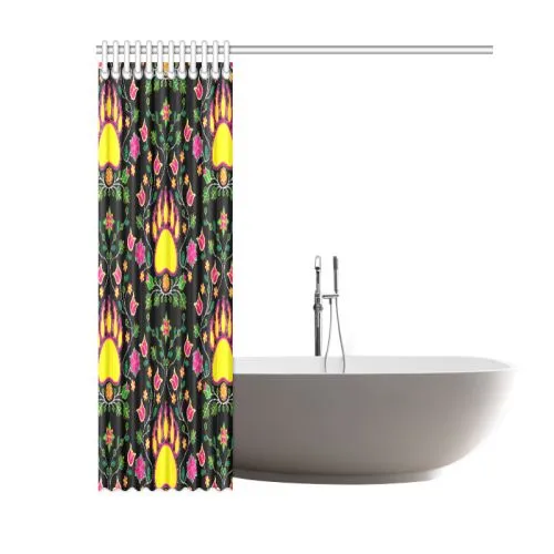 Floral Bearpaw Shower Curtain 60"x72"