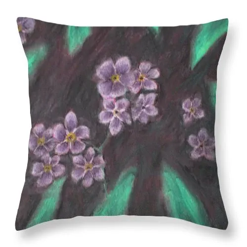 Forget Me Not - Throw Pillow