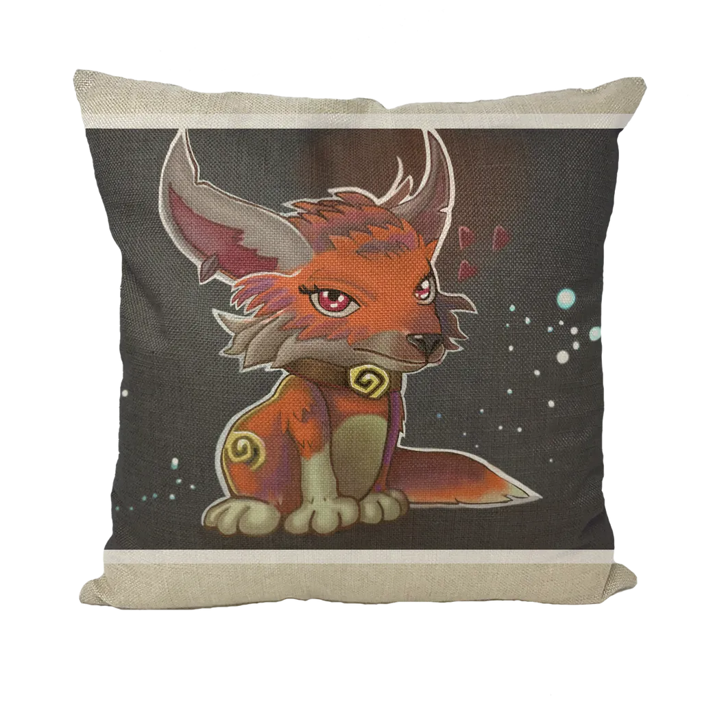 Foxxy Throw Pillows