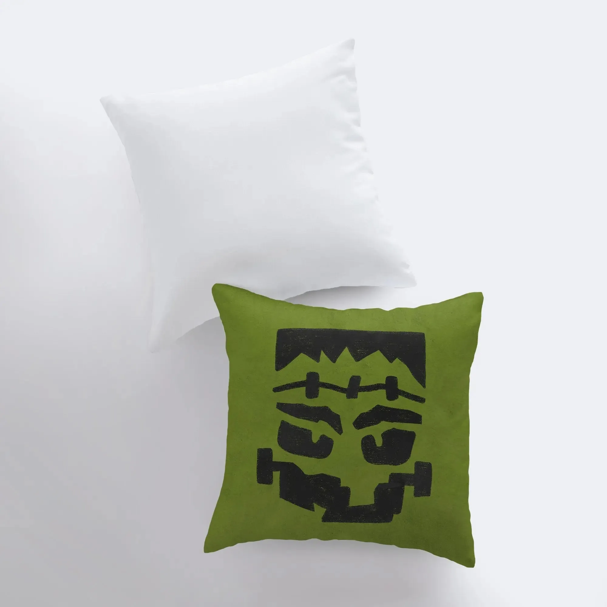 Frankenstein's Monster  Pillow Cover | Fall Décor | Halloween Pillows | Halloween Décor | Fall Throw Pillows | Cute Throw Pillows