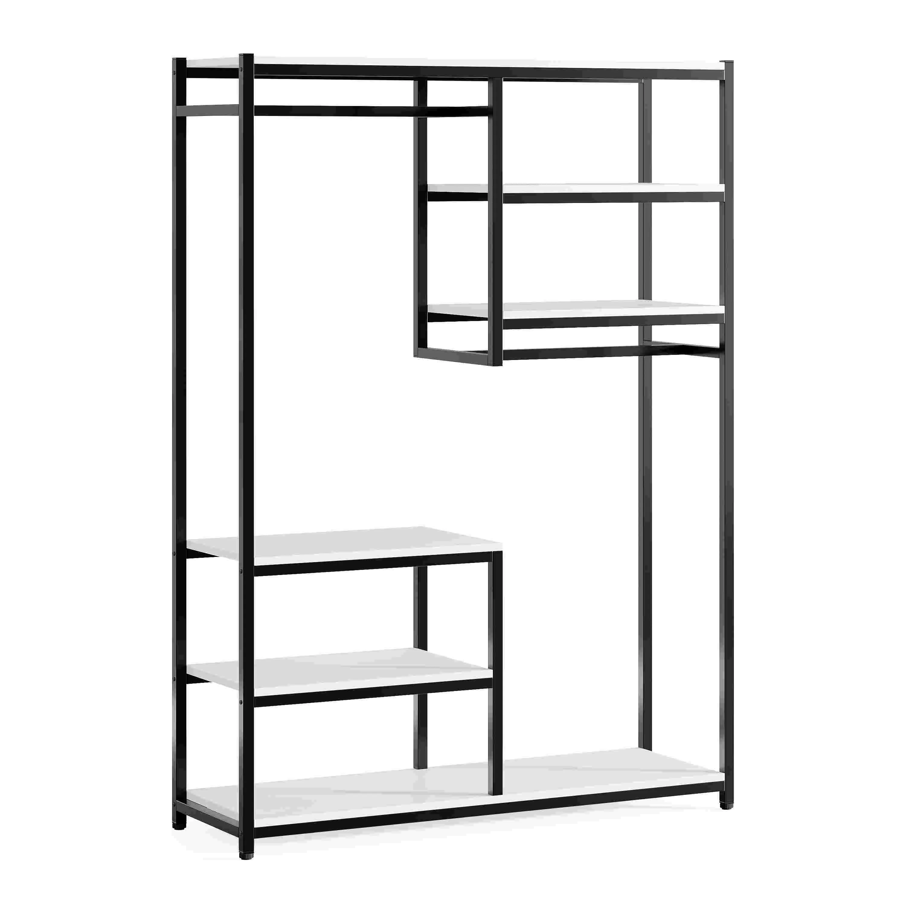 Freestanding Closet Organizer, 47 inches Wide Garment Racks