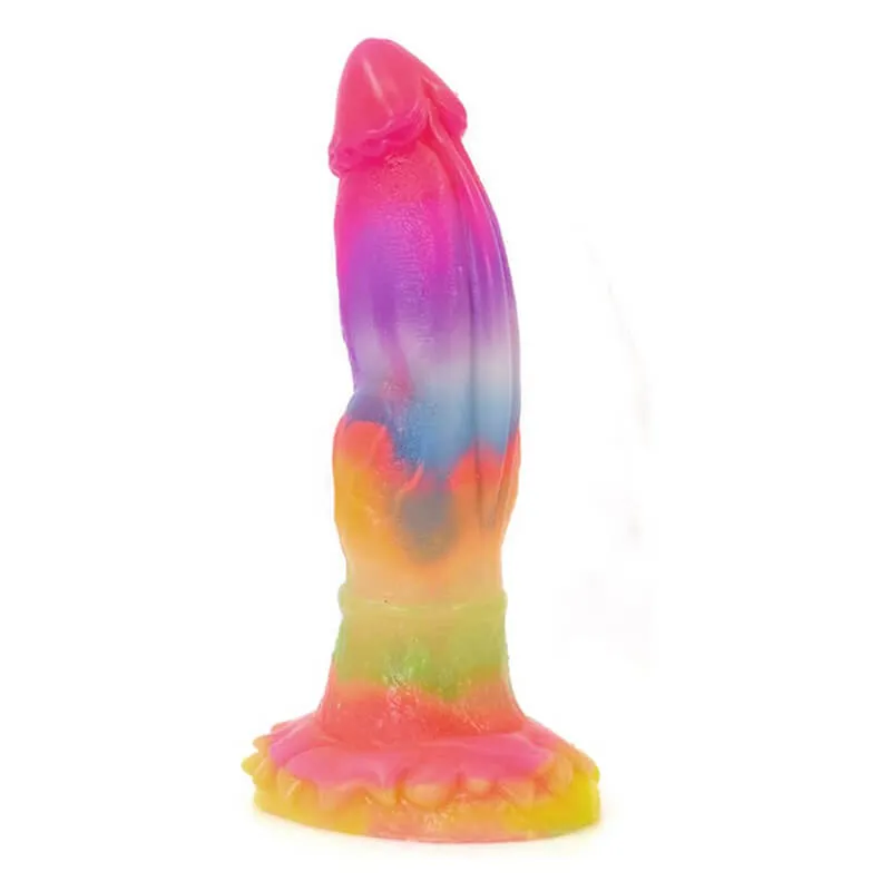 Frog Luminous Silicone Dildo Realistic Animal Dildos