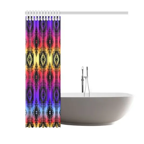 Gathering Sunset Shower Curtain 60"x72"