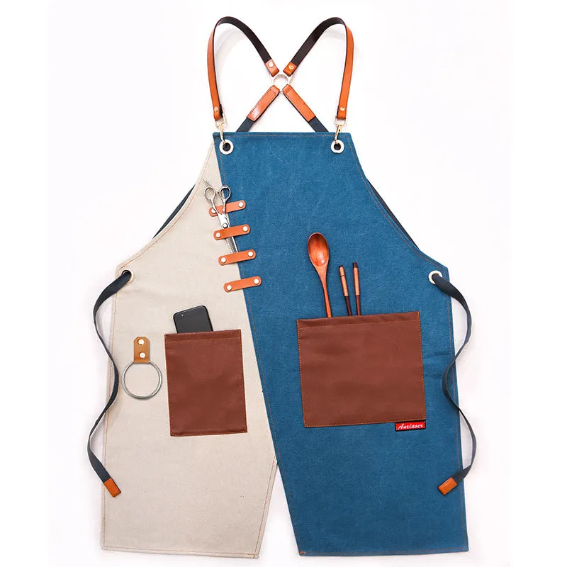 Heavey Duty Workman Demin Canvas Aprons P239