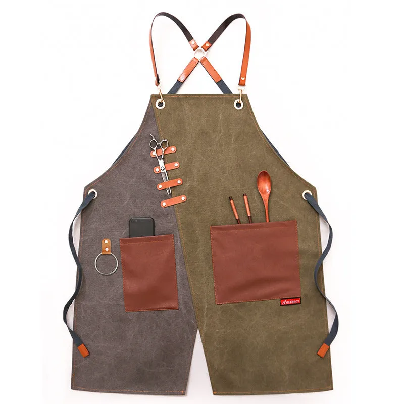 Heavey Duty Workman Demin Canvas Aprons P239