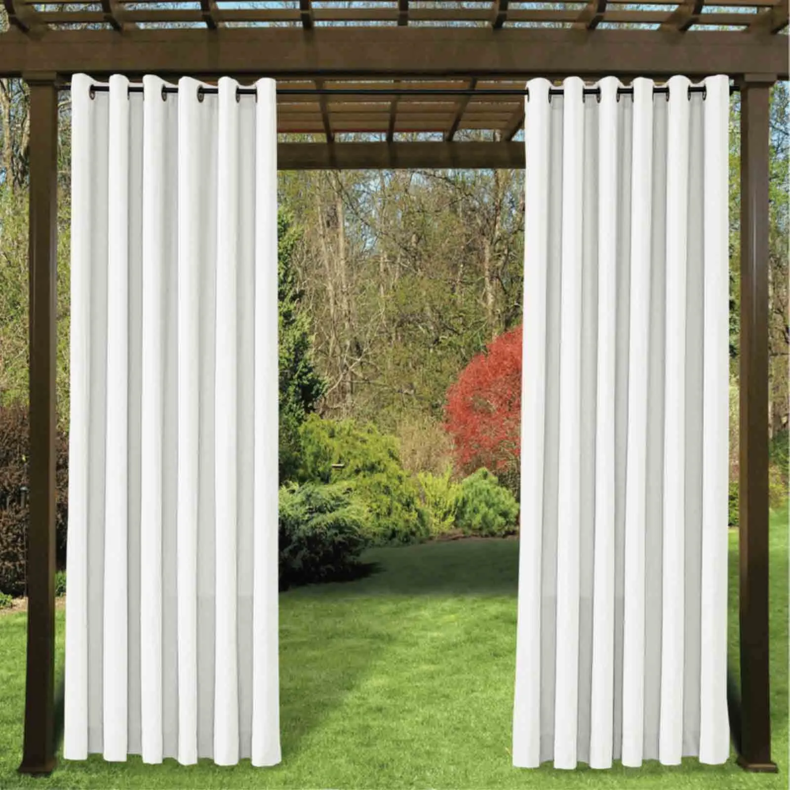 Heck Solid Acrylic Outdoor Curtain