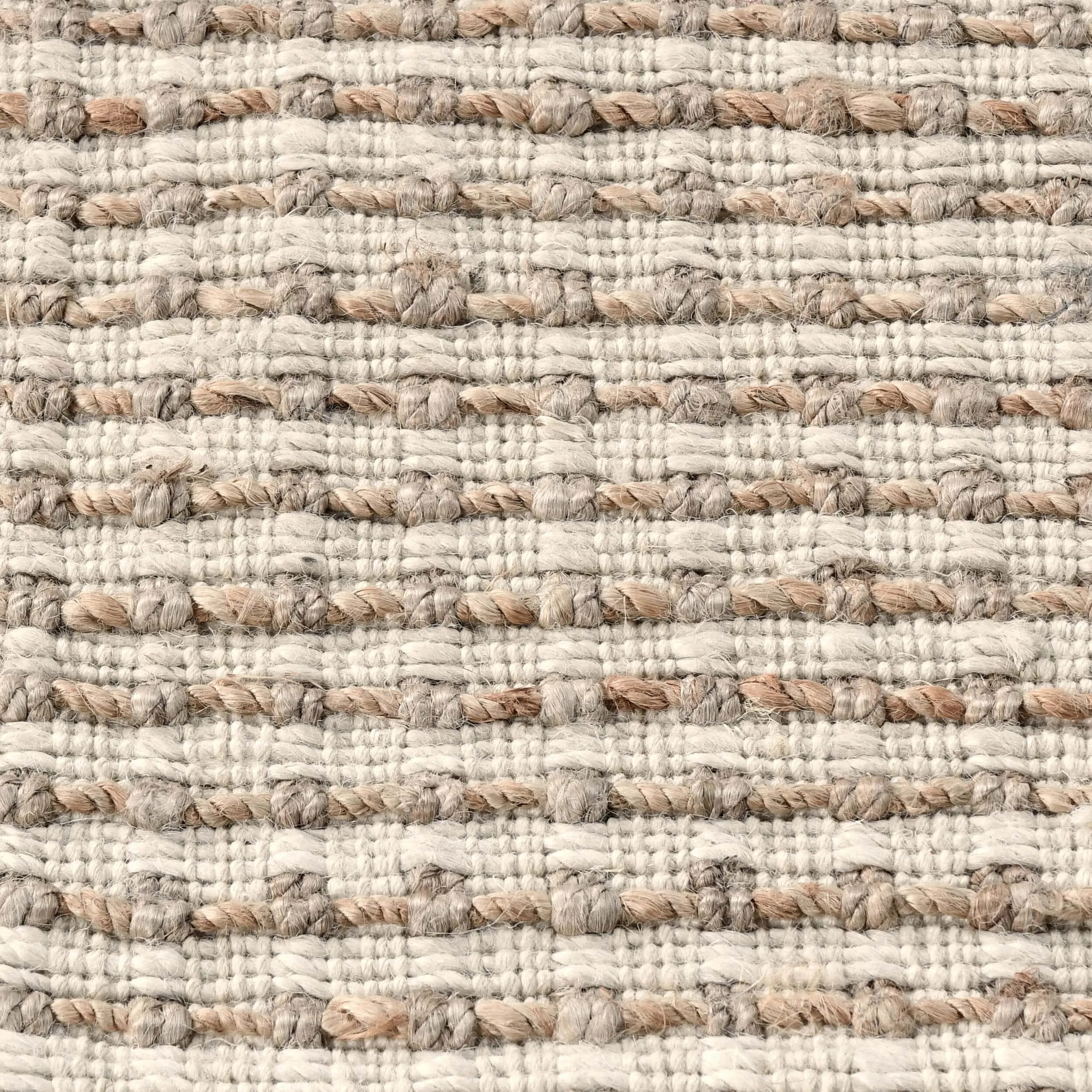 Huntington Jute Rug, Ivory/Natural