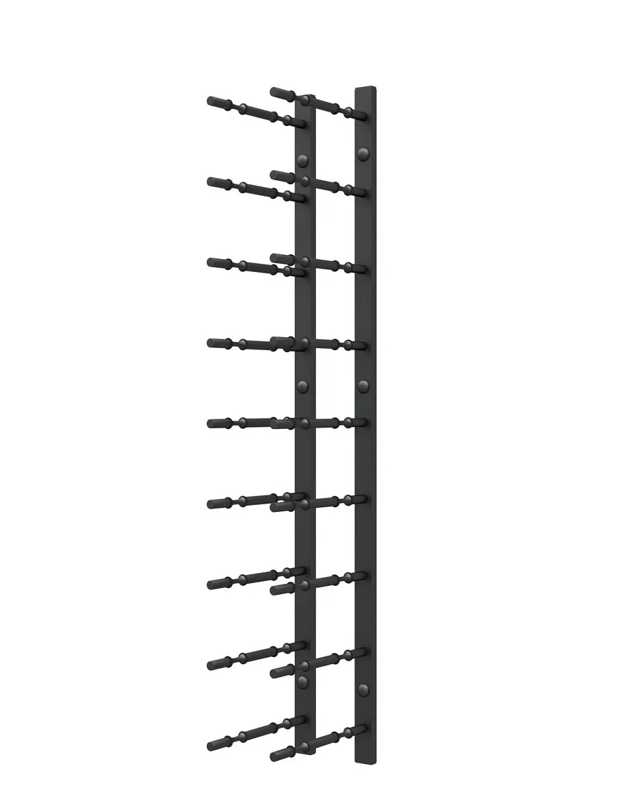 HZ Wall Rails - 3FT Metal Wine Rack (9 To 27 Bottles)