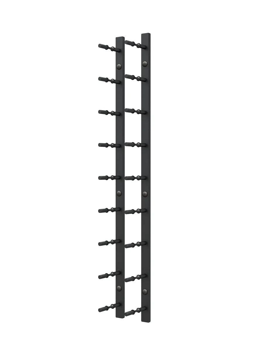 HZ Wall Rails - 3FT Metal Wine Rack (9 To 27 Bottles)