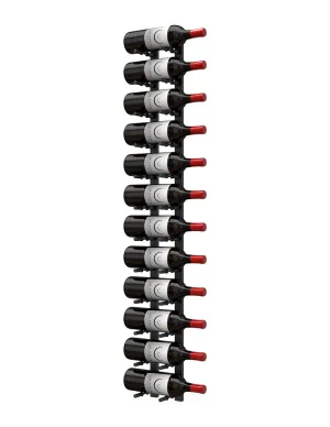 HZ Wall Rails - 4FT Metal Wine Rack (12 To 36 Bottles)