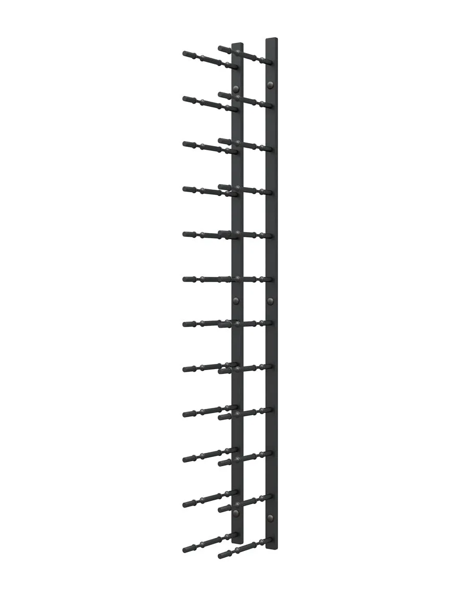 HZ Wall Rails - 4FT Metal Wine Rack (12 To 36 Bottles)