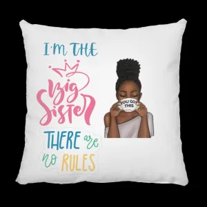 I'M THE BIG SISTER Large Square Pillow