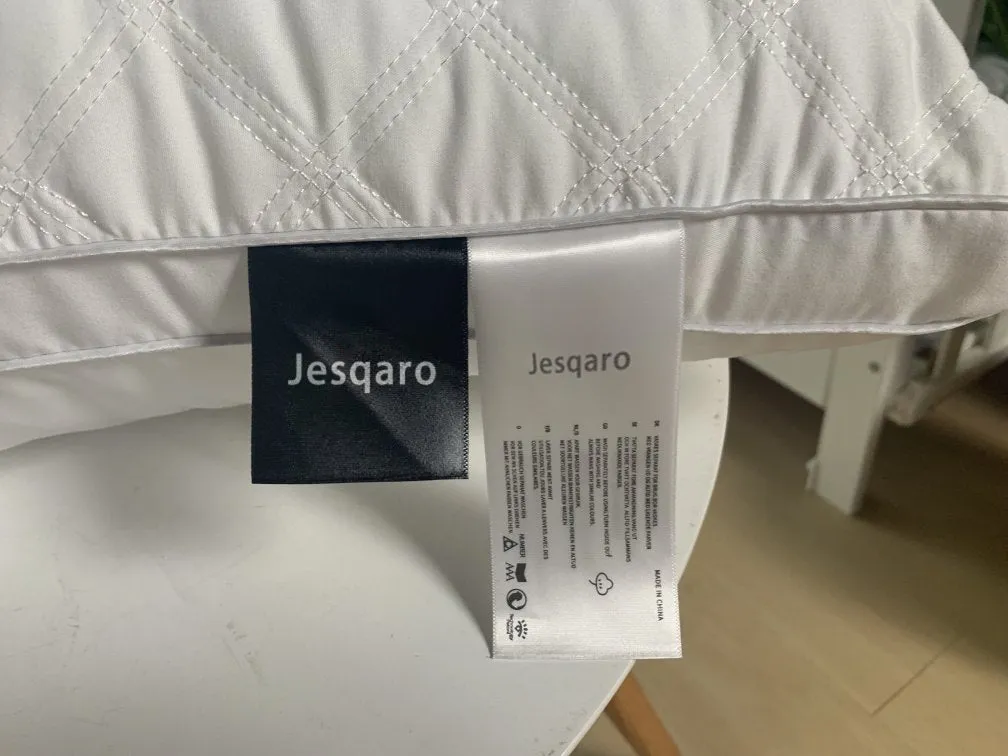 Jesqaro pillow, soft, supportive and non-allergic pillow