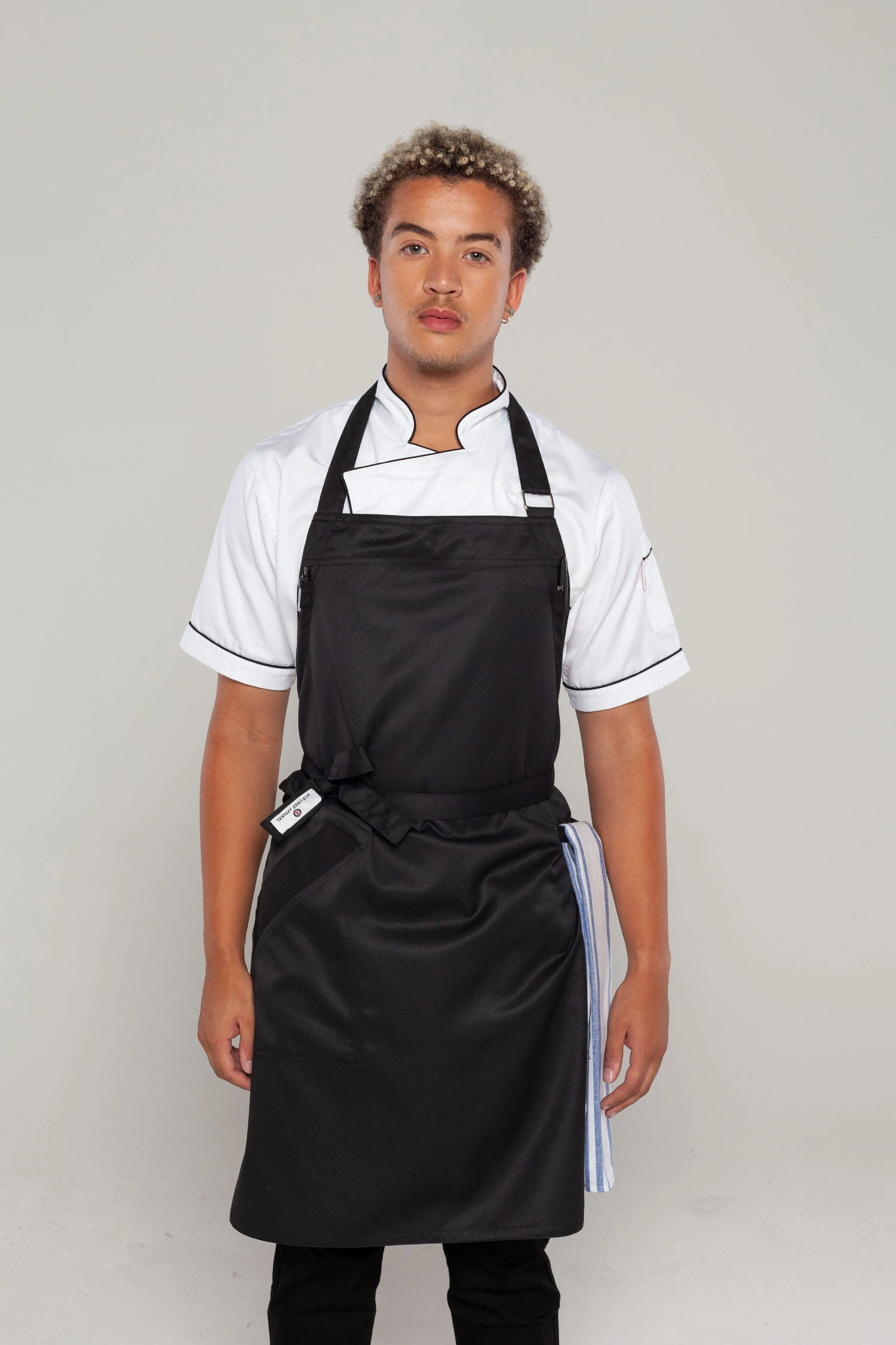 Josh Black bib Small size Apron