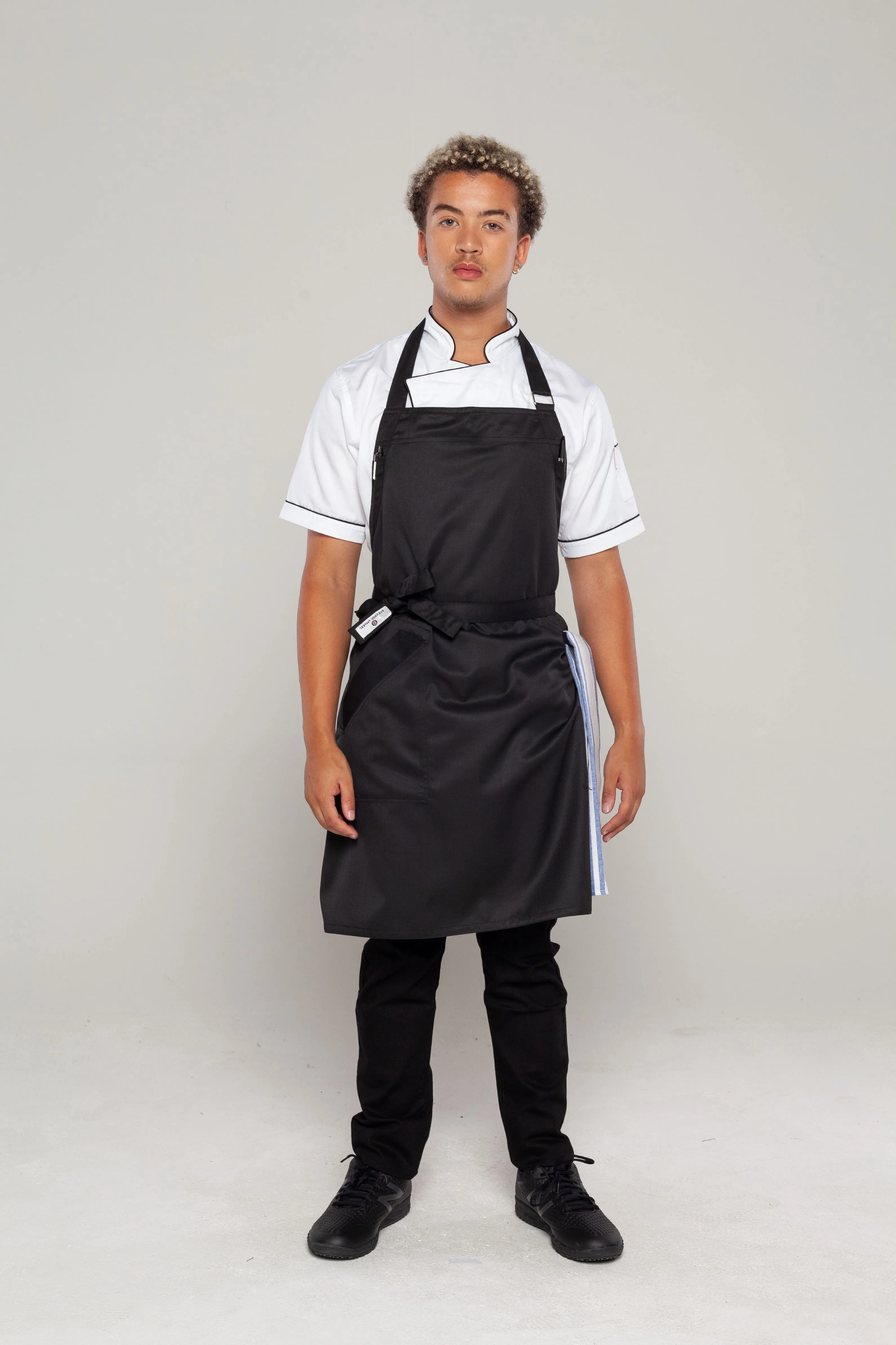 Josh Black bib Small size Apron