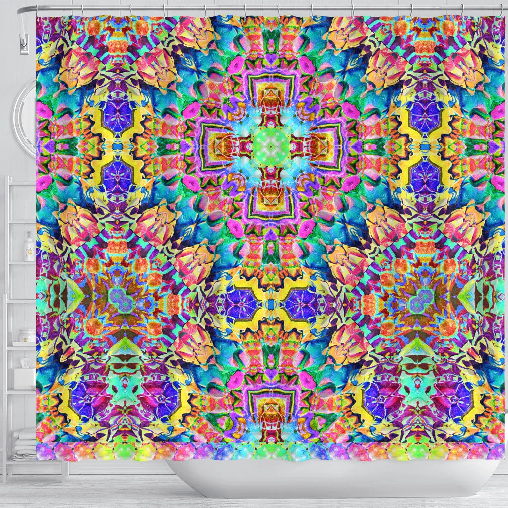 Kaleidos II | Shower Curtain | Makroverset