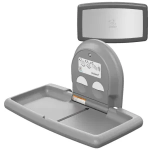 KB300SS Koala Kare Stainless Steel Veneer Horizontal Surface Mounted Baby Changing Station