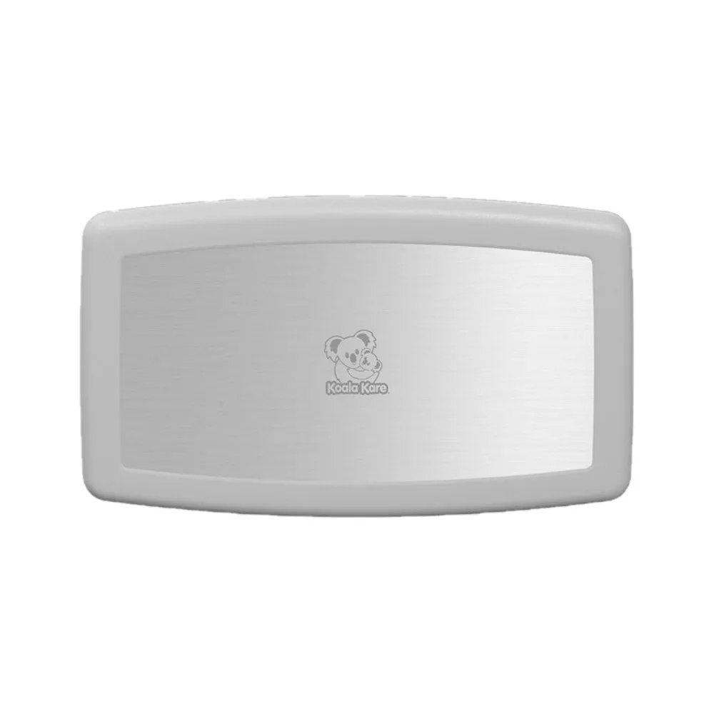 KB300SS Koala Kare Stainless Steel Veneer Horizontal Surface Mounted Baby Changing Station