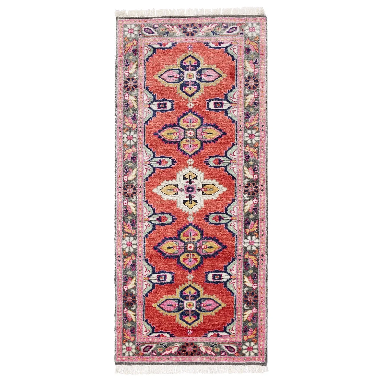 Kismet Rug in Coral