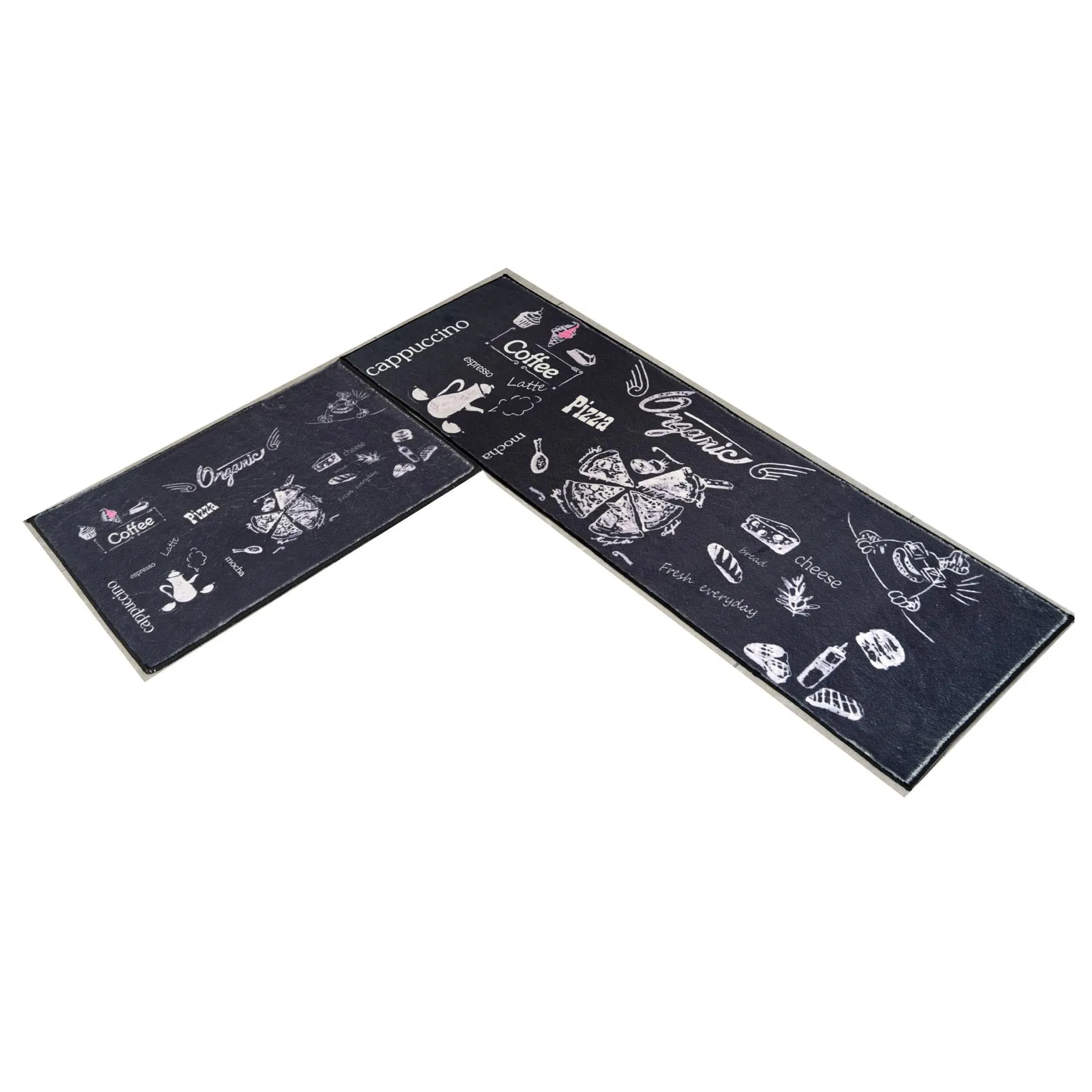 Kitchen Rug Mat 2 Pcs Set