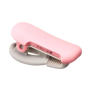 Kokuyu Karu Cut Tape Cutter Clip-Type (20mm) Pink