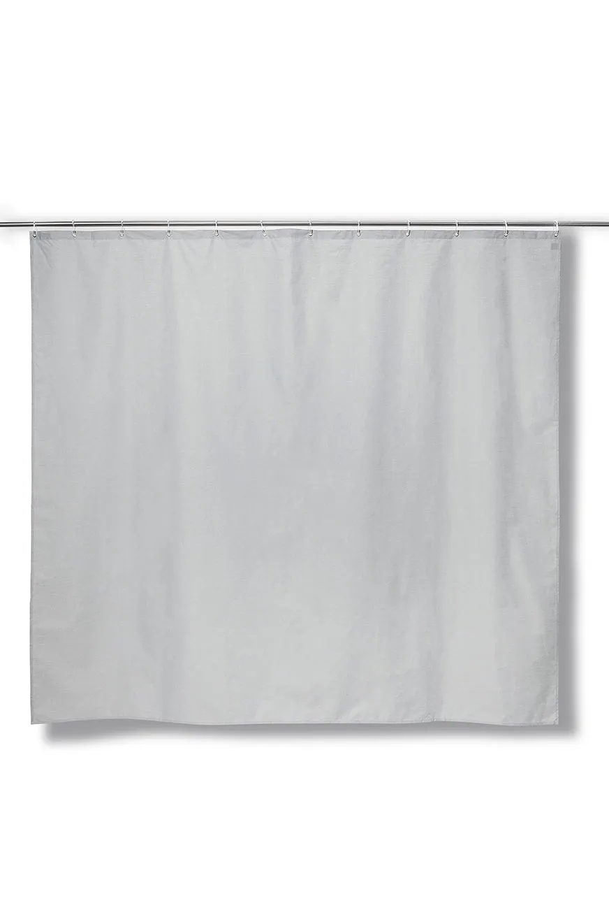 Linen Shower Curtain in Grey in 4 Sizes