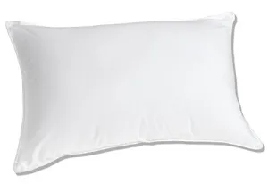 LINENWALAS White Pillow with Pillow Protector, 90/10 Feather and Goose Down Pillow, Set of 1, King Size Pillow (20x36 inch) (90% Feathers - 10% Goose Down)