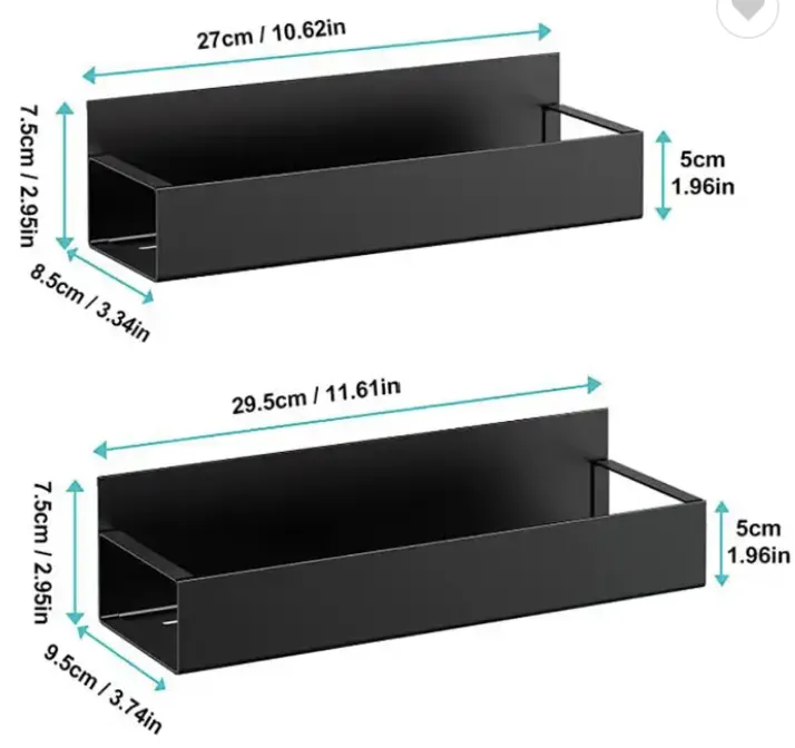 Magnetic Spice Rack-11x12"-2pk-Wall Hanger