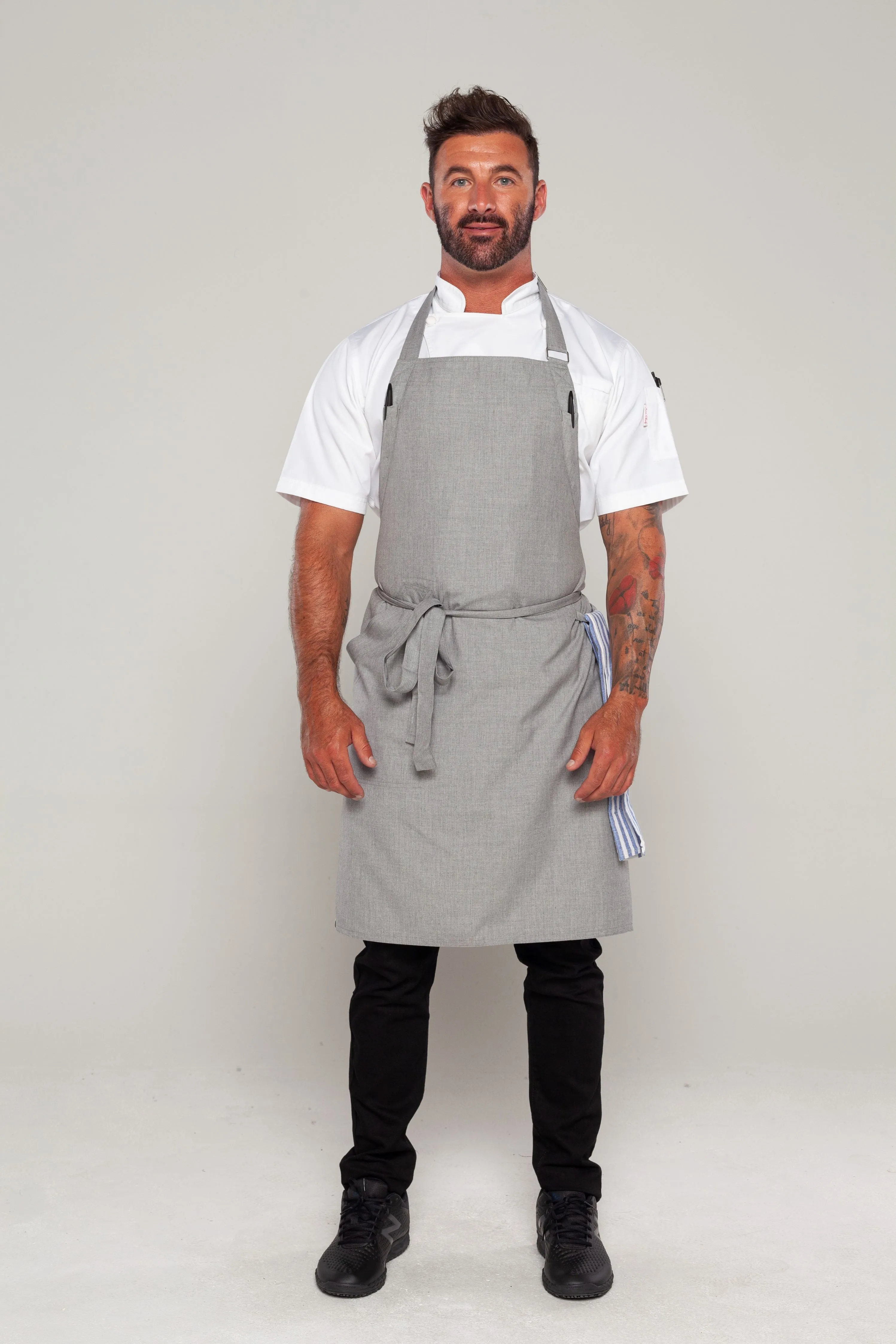 Niche Steel grey Chef Apron one size