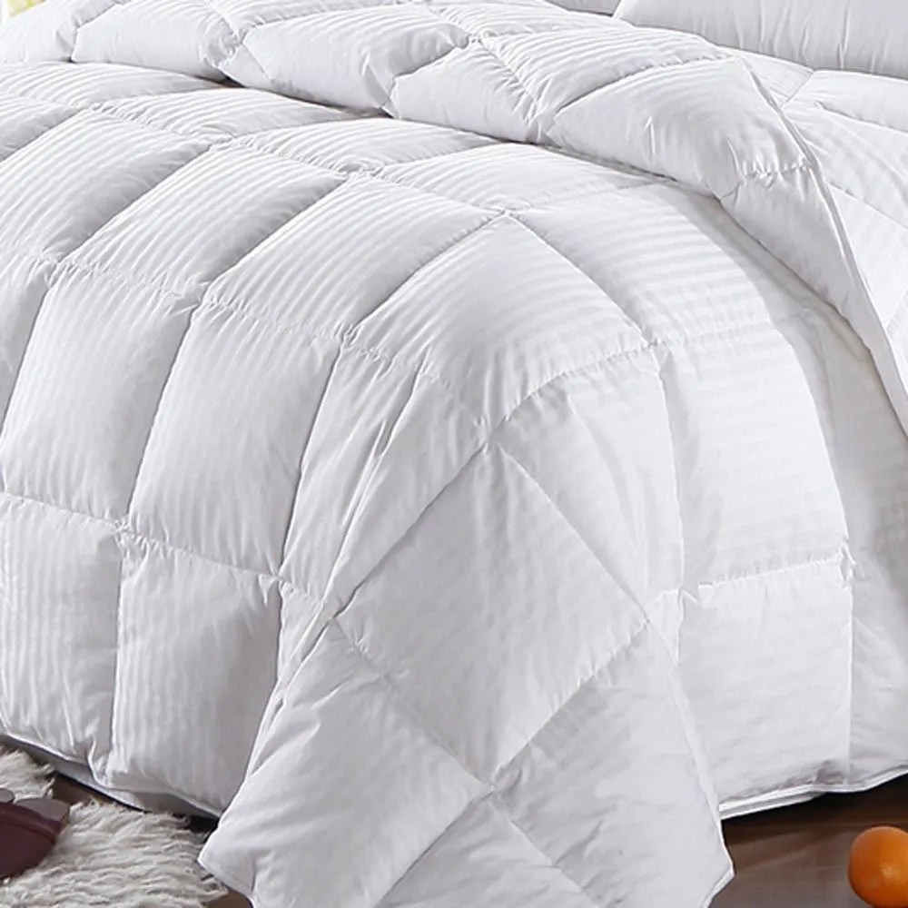 Oversized Goose Down Comforter All Season 600FP Duvet Insert