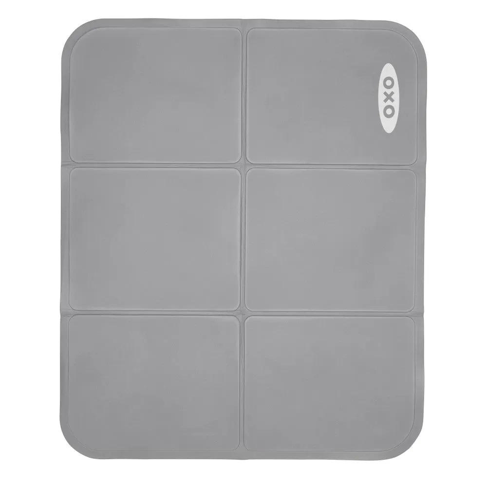 OXO Tot Nappy Caddy with Changing Mat - Grey