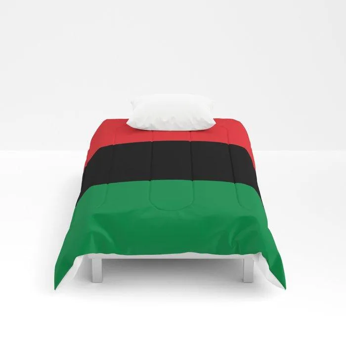 Pan African RBG Flag Bespoke Comforters