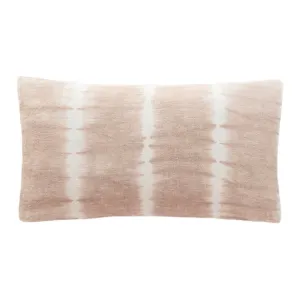 Pink Tie Dye Linen Pillow