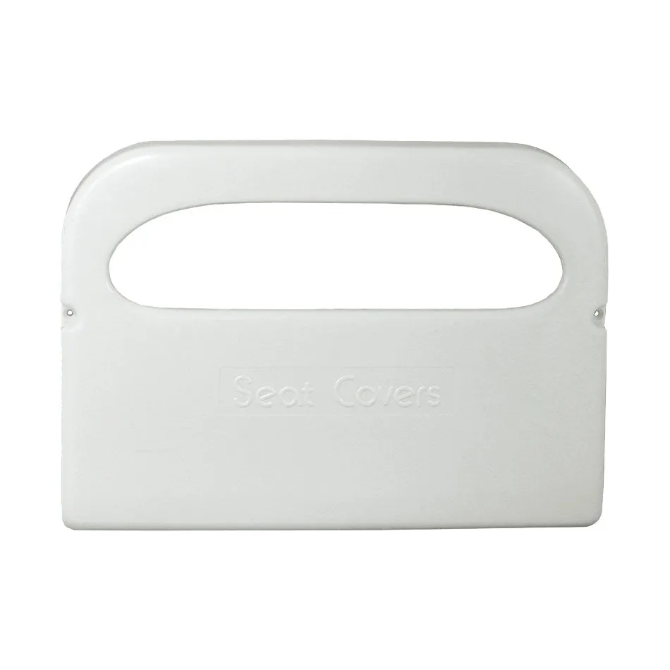 Plastic Toilet Seat Cover Holder / Dispenser, White