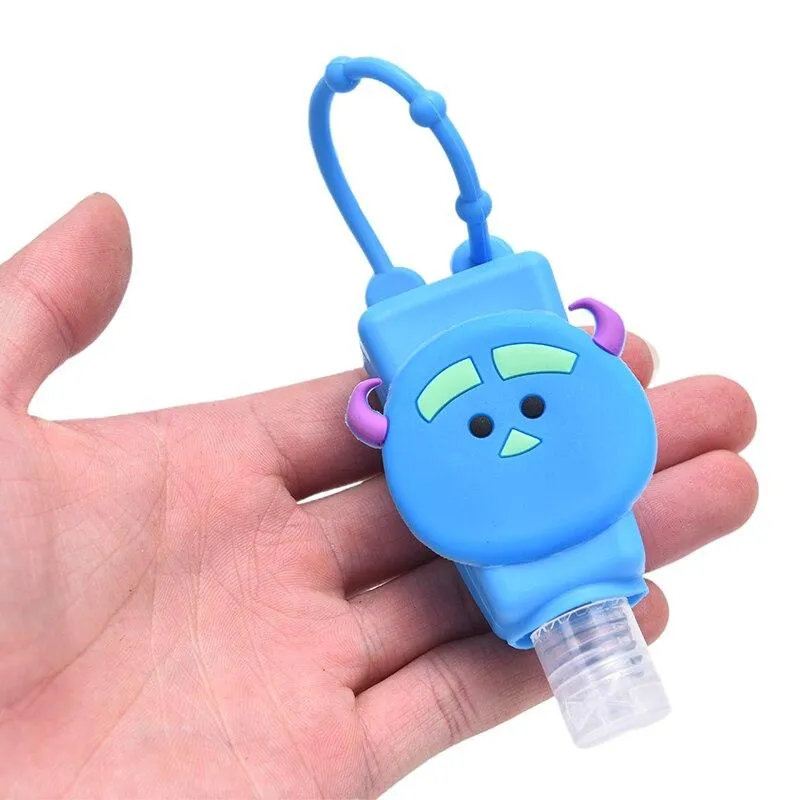 Portable Silicone Mini Travel Shampoo Soap Hand Gel Holder Dispenser