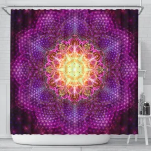 psychortex Shower Curtain | Yantrart