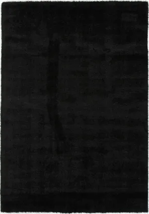 Puffy Soft Shaggy Black 160x230 cm