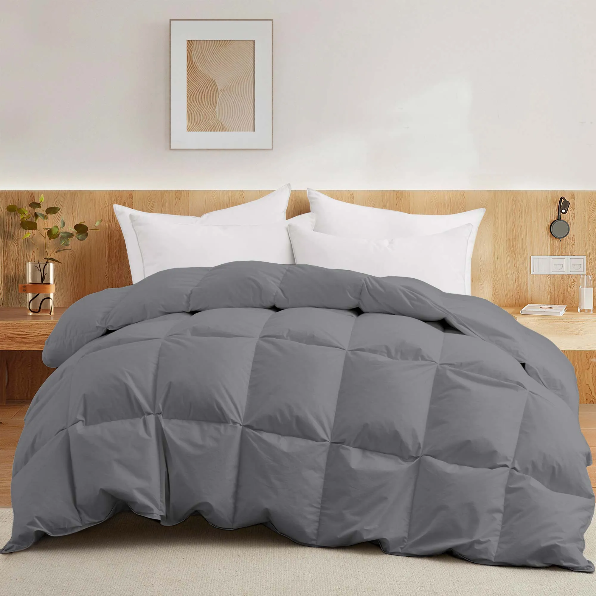 Puredown Essential Comforter Set Bundle