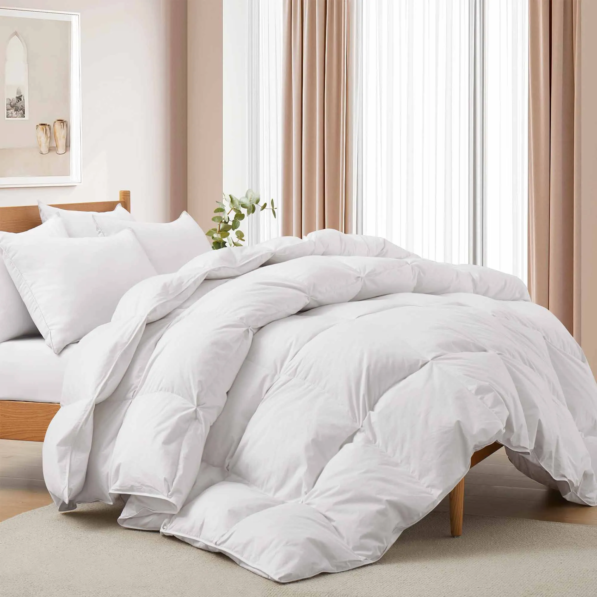 Puredown Essential Comforter Set Bundle