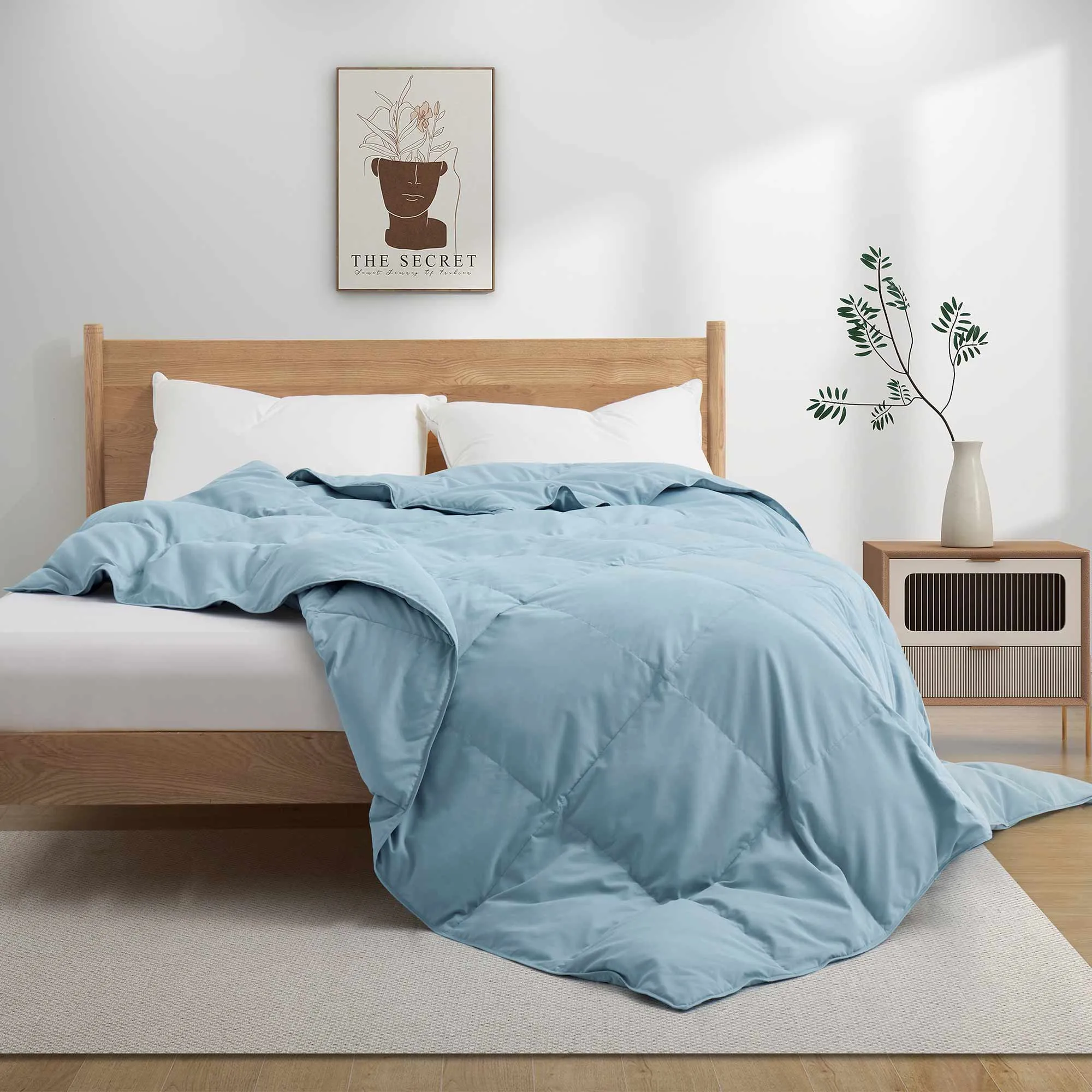 Puredown Feather and Down Comforter