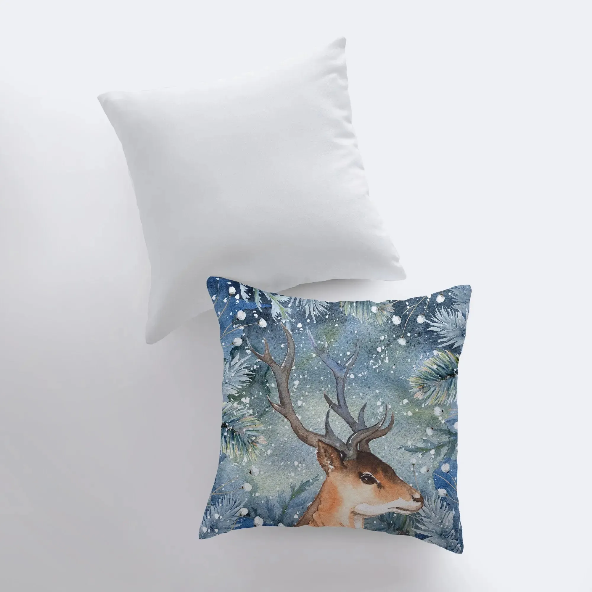 Reindeer Horns | Throw Pillows | Christmas Pillow | Decorative Pillows for Couch | Home Decor Christmas | Decor Pillows for Couch | Christmas Gift